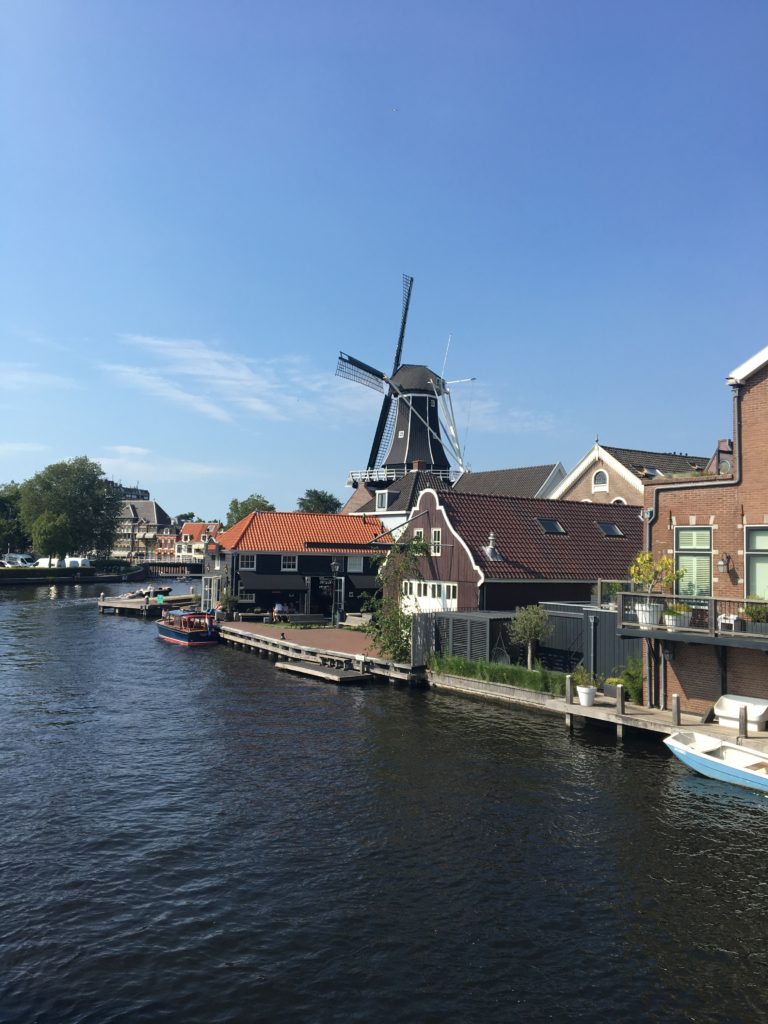 Haarlem, Netherlands windmill