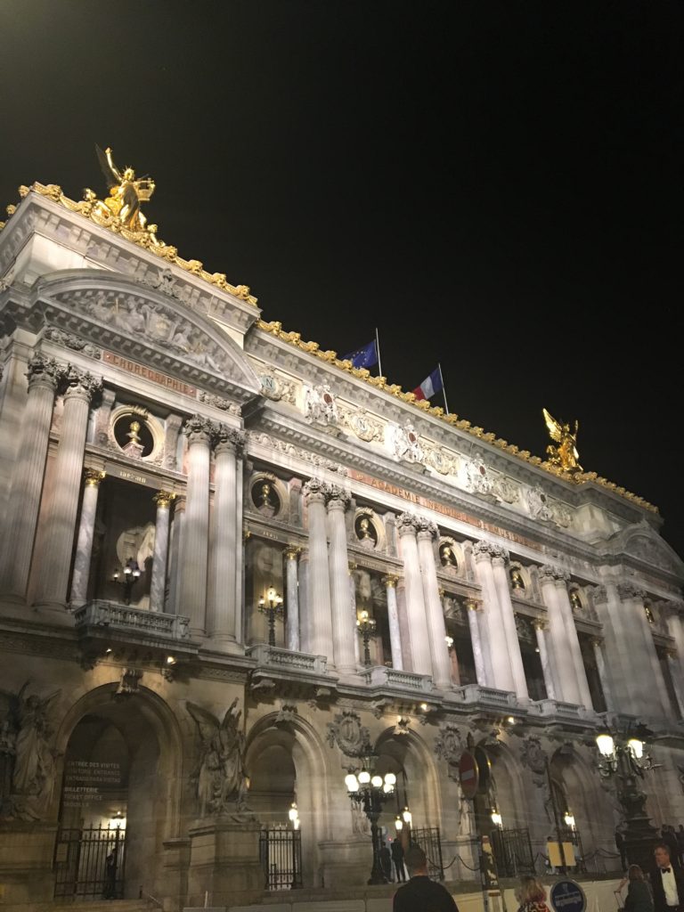 Palais Garnier at night