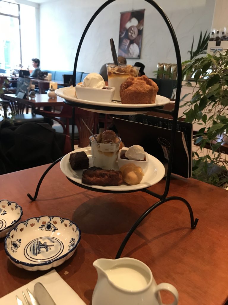 High tea in Delft, Netherlands